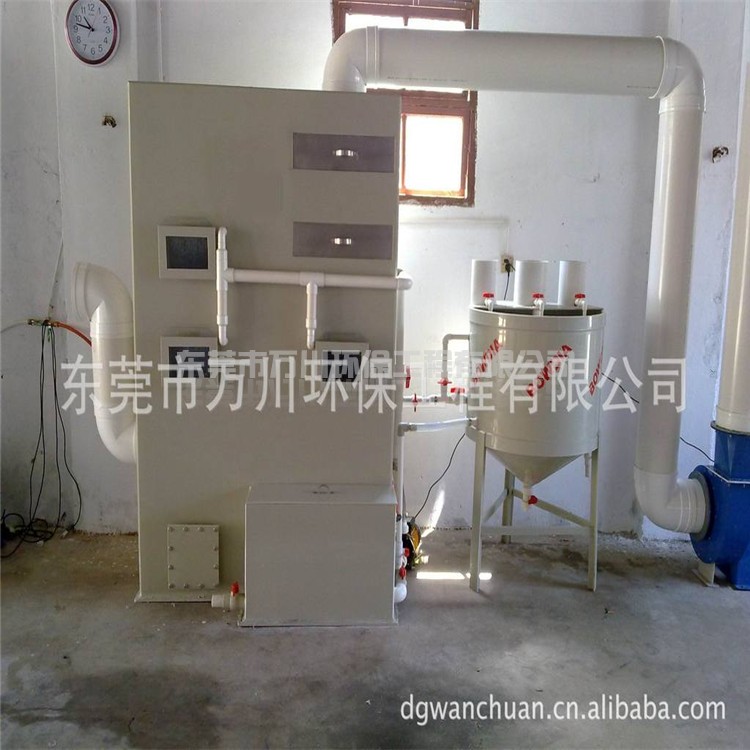 喷淋吸附塔处理家具厂喷漆废气